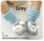 Baby Cartoon Plush Cotton Toddler Shoes - Image 19