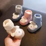 Baby Cartoon Plush Cotton Toddler Shoes - Image 7